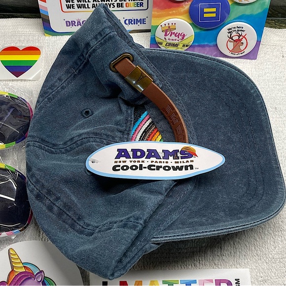 Rainbow Ball Cap 
Denim Equality Gift Set New. - Picture 7 of 16